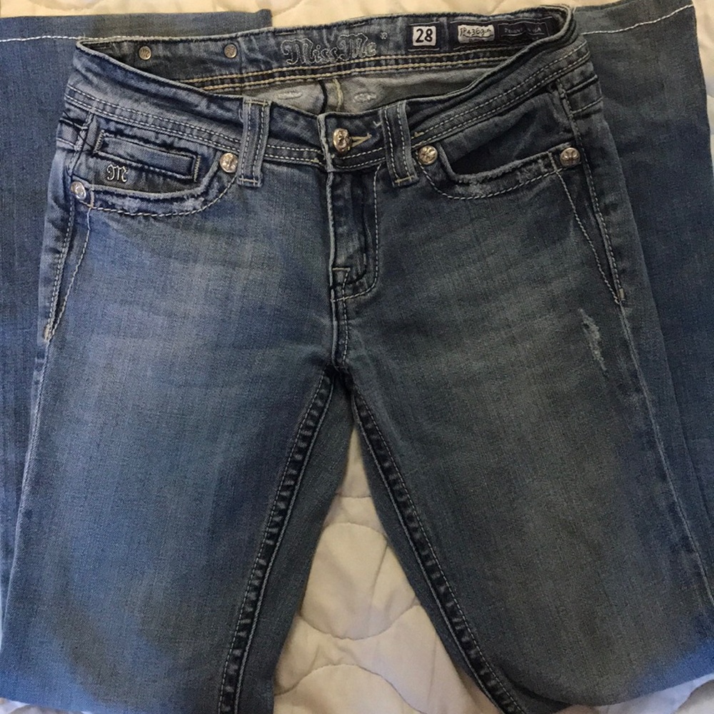 MISS ME  bootcut denim jeans 28